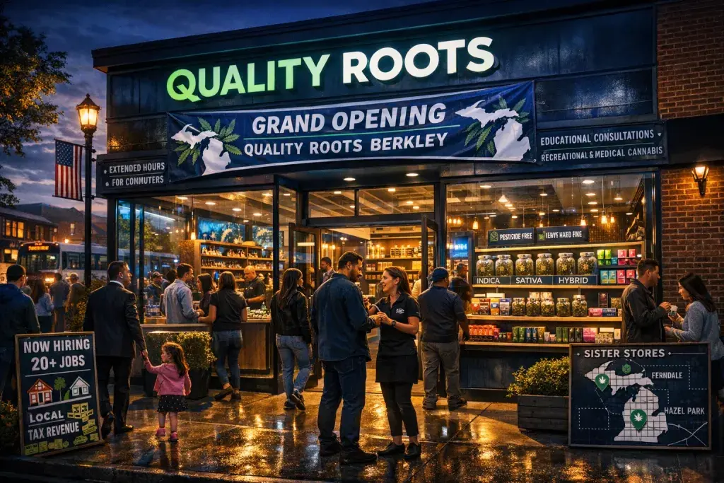 Quality Roots Launches Berkley Retail Site Boosting Local Cannabis Access