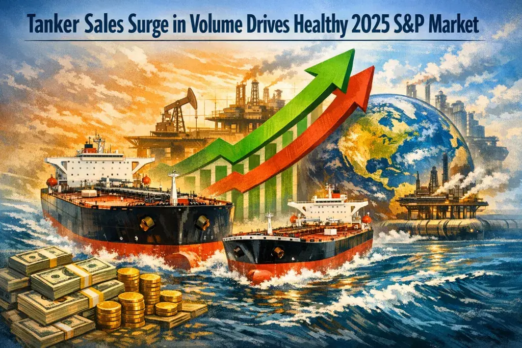 Tanker Sales Surge in Volume Drives Healthy 2025 S&P Market