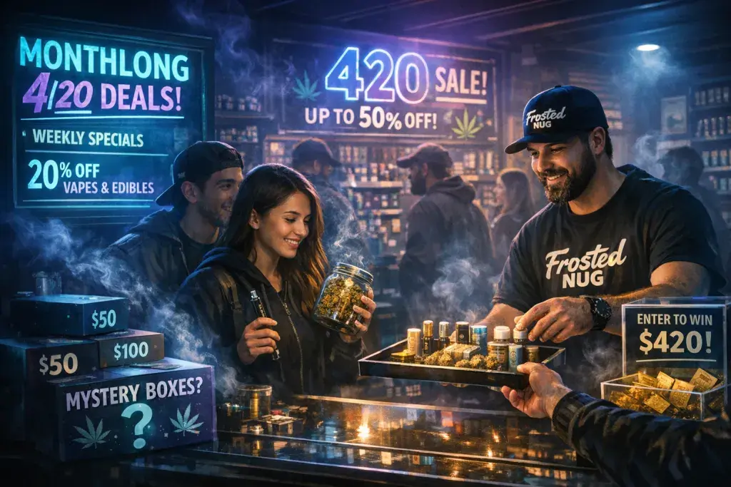 The Frosted Nug Transforms April into Monthlong Cannabis Sales Event
