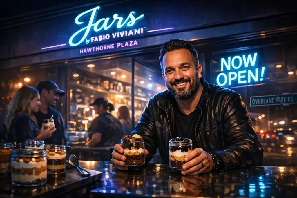 Jars by Fabio Viviani Brings Jarred Desserts to Johnson County This Summer