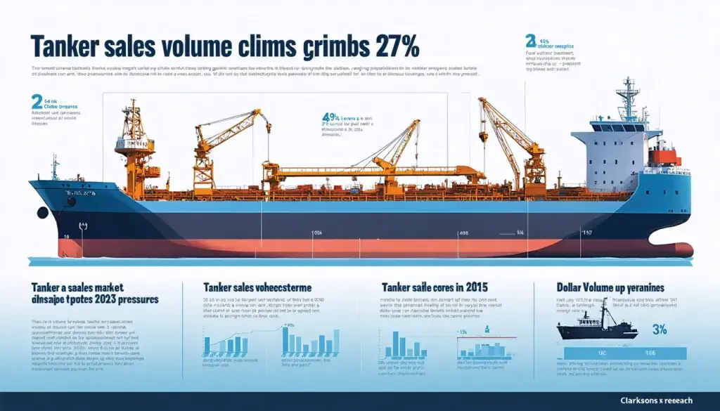 Tanker Sales Volume Climbs 27% in 2025 Despite Price Pressure
