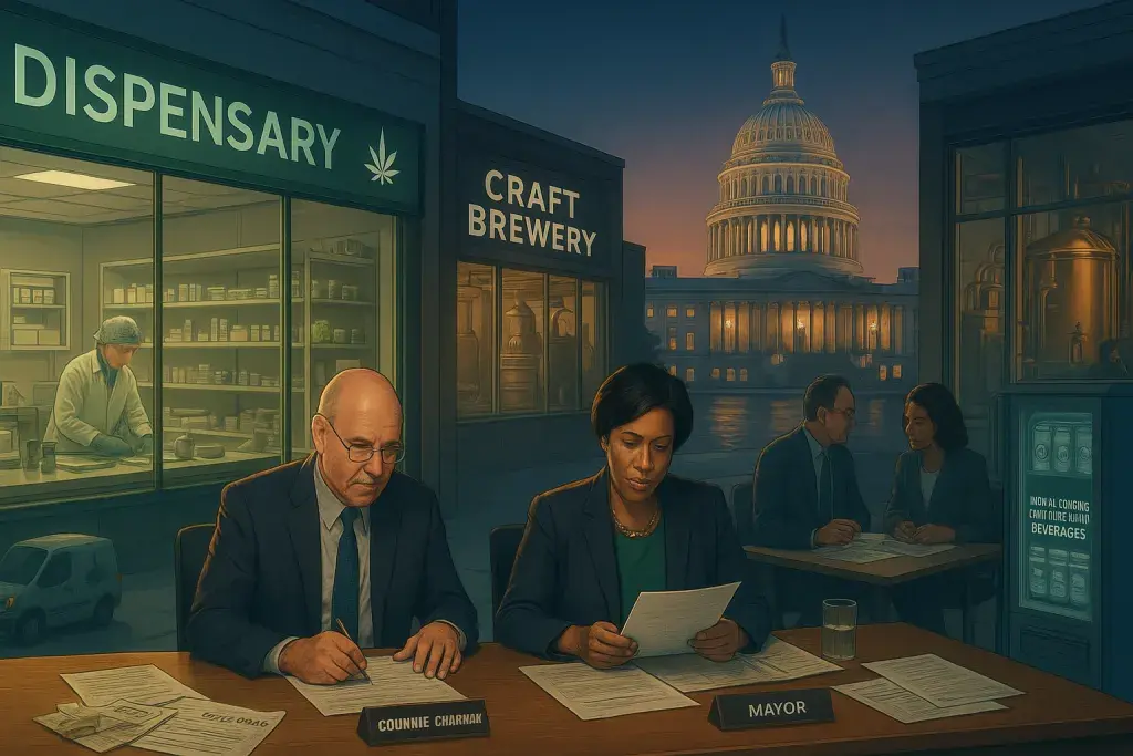 DC Moves to Expand Medical Cannabis Licenses, On-Site Production, and Beverage Partnerships